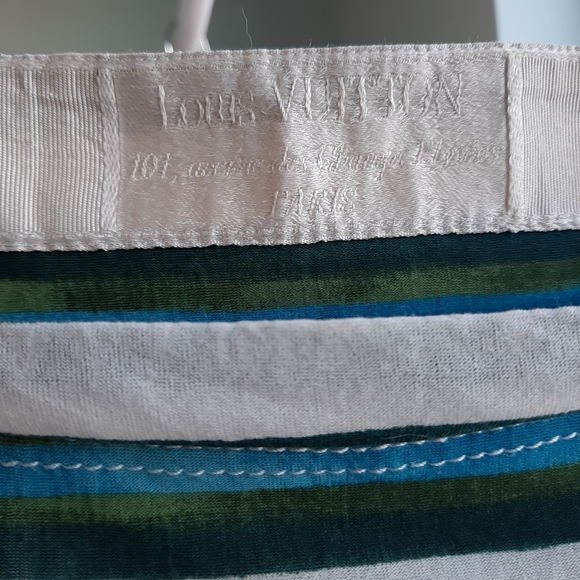 Louis Vuitton authentic cruise line stripe t shirt - Picture 6 of 6
